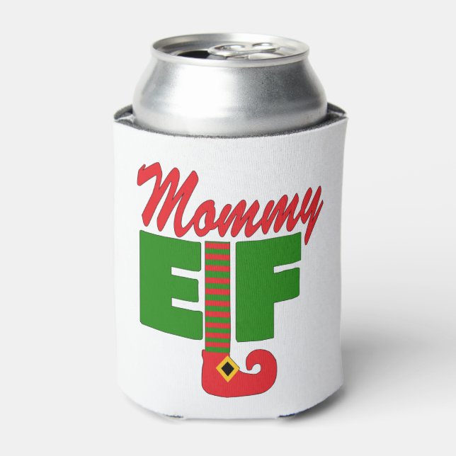 Mommy Elf Dosenkühler (Kanne Vorderseite)