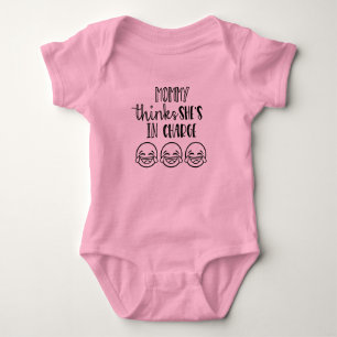 Mommy glaubt, sie sei verantwortlich baby strampler