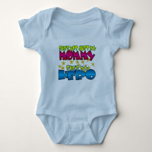 Mommy Hero Baby Strampler