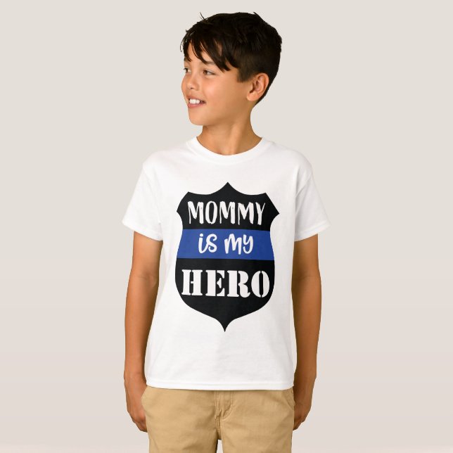 Mommy ist der T - Shirt meines Heldenjungen (Vorne ganz)