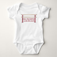 Mommy ist im Dance Studio Ballet Barre Teacher