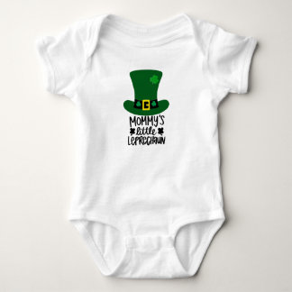 Mommy Little Leprechaun Baby Bodysuit Baby Strampler