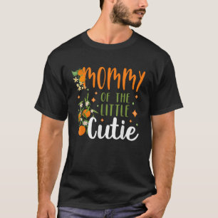 Mommy Little Süsse Baby Shower Orange 1. Geburtsta T-Shirt