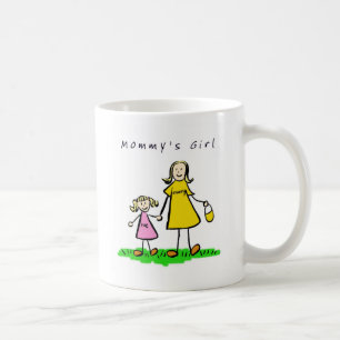 Mommy & Me (Blond mit Titel) Kaffeetasse