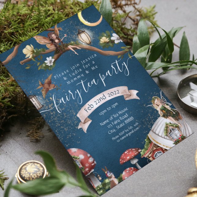 Mommy & Me Fairy Tea Party Einladung (Von Creator hochgeladen)