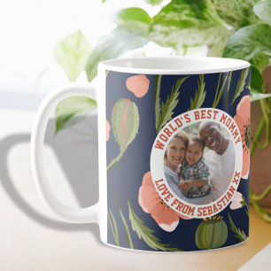 Mommy-Muster für die Blume von Personalisierten Fo Kaffeetasse