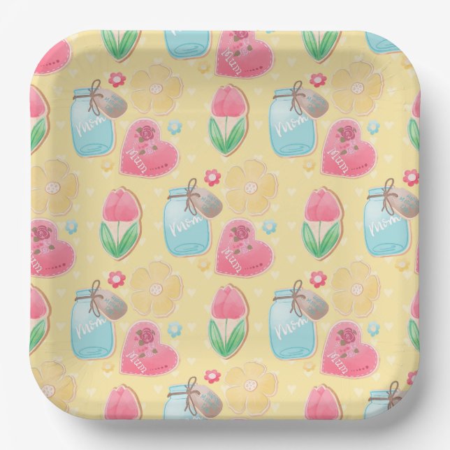 Mommy-Pappteller Pappteller (Vorderseite)