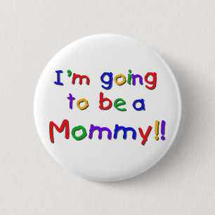 Mommy Primary Colors Button