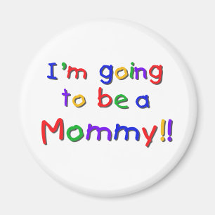 Mommy Primary Colors Magnet