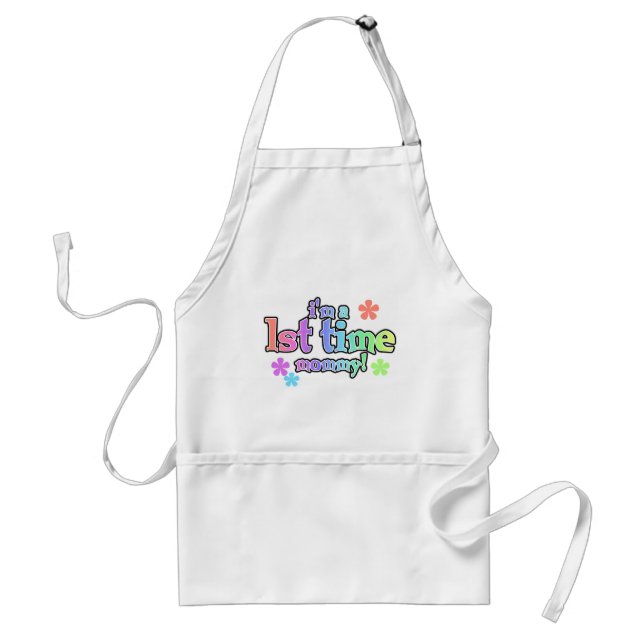 Mommy-Rainbow-T - Shirt und -Geschenke zum 1. Mal Schürze (Vorne)