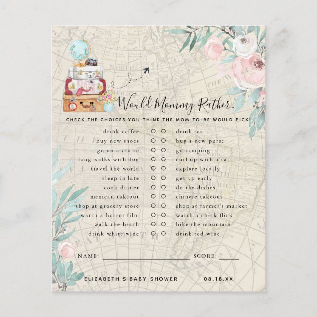 Mommy Rather | Baby Showspiel (Vorderseite)