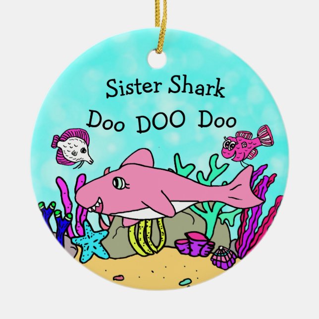 Mommy Sister Familie Weihnachtsschmuck (Vorne)