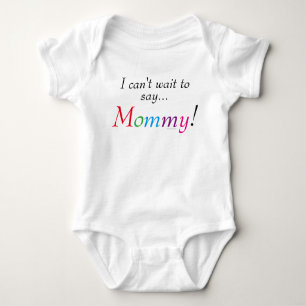 Mommy Sprichwort Fun Säugling Shirt