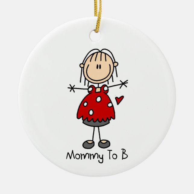 Mommy to B Keepake Ornament (Vorne)