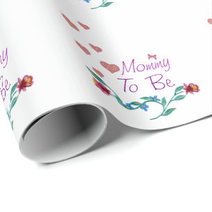 Mommy to be geschenkpapier