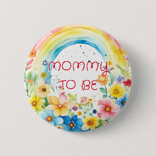 Mommy to be Kinderduschtaste Button