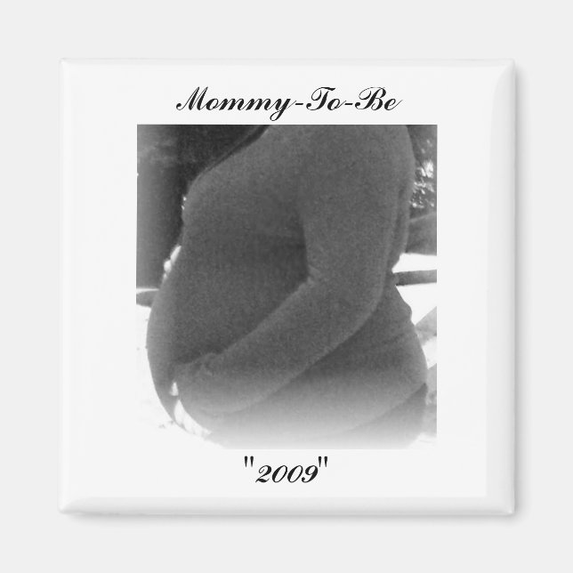 Mommy-to-be, Magnet "2009" (Vorne)