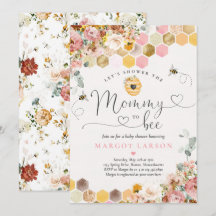 Mommy to be Spring Boho Wildblume Babydusche