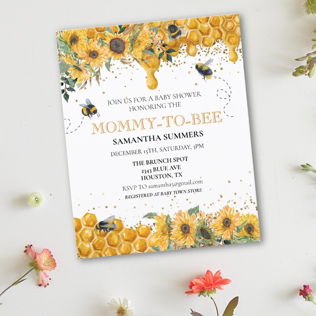 Mommy to be Watercolor Sonnenblumenhoney (Von Creator hochgeladen)