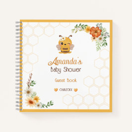 Mommy to bee Baby Shower Party Gästebuch Notizbuch