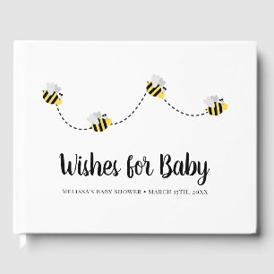 Mommy to Bee Bienenstock Bienenwünsche für Bab Gästebuch