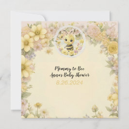 Mommy to Bee Einladung