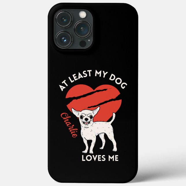 Mommy und Daddy Dog Liebe Custom Phone Case (Rückseite)