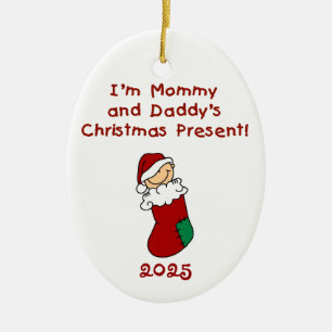 Mommy und Daddy's Weihnachtsschmuck