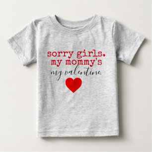 Mommy Valentine Baby T-shirt
