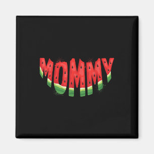Mommy Watermelon Summer Fruit Family Matching Birt Magnet
