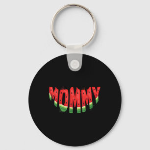 Mommy Watermelon Summer Fruit Family Matching Birt Schlüsselanhänger