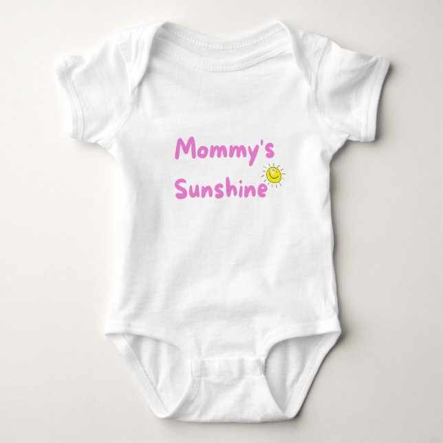 Mommy's Baby Bodysuit Strampler (Vorderseite)