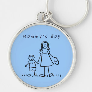 Mommy's Boy Zeichnend Schlüsselanhänger