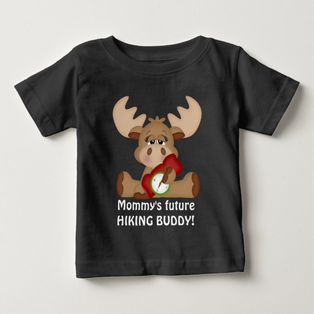 Mommy's Future Hiking Buddy T - Shirt (Vorderseite)