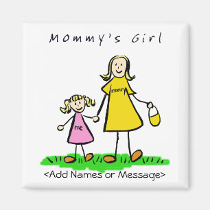 Mommy's Girl - Mutter & Tochter Blonde Magnet