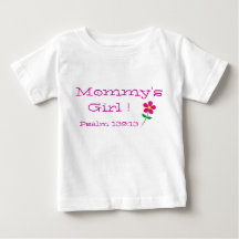 Mommy's Girl Psalm 139:19 Collection Baby Bodysuit