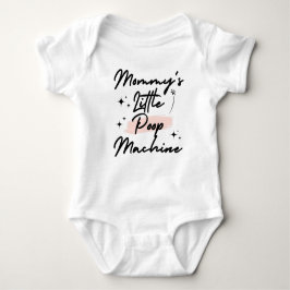 Mommy's kleine Kackend Maschine Baby Strampler