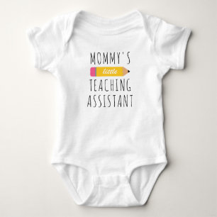 Mommys kleine Mama als Assistenzlehrerin Baby Strampler