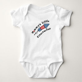 Mommy's kleiner Firecracker Baby Strampler