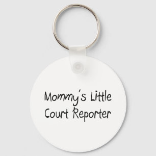 Mommys kleiner Gerichtsschreiber Schlüsselanhänger