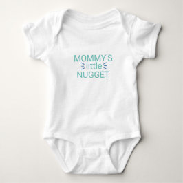 MOMMYS KLEINER NUGGET Ein-Stück-Baby-Bodysuit Baby Strampler