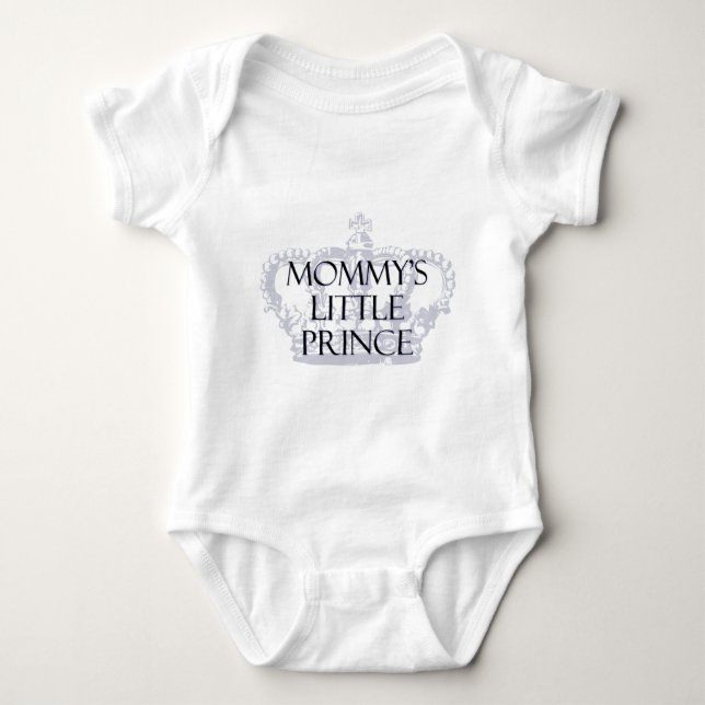Mommy's Kleiner Prinz Baby Strampler (Vorderseite)