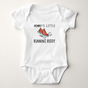 Mommy's kleiner Running Buddy   Laufen Baby Strampler