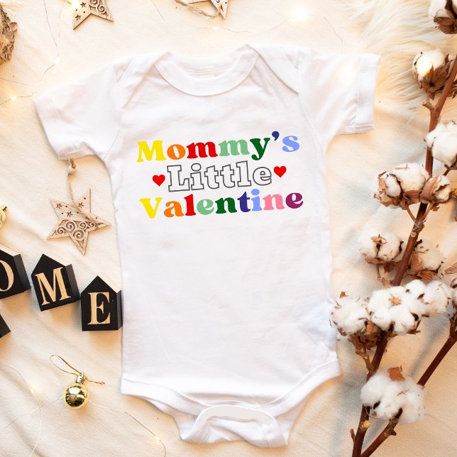Mommy's kleines Valentine-Anti-Valentine-Geschenk Baby Strampler (Von Creator hochgeladen)