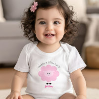 Mommy's Little Lamb Baby Girl Pink Sweet Niedlich
