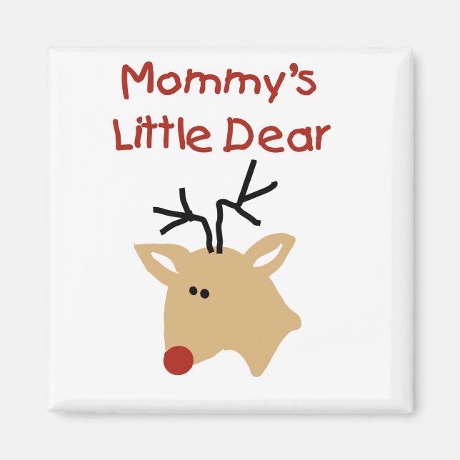 Mommy's Little Liebeshemden und Geschenke Magnet (Vorne)