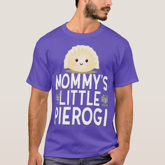Mommys Little Pierogi kids Polish Pride Polen T-Shirt (Vorderseite)