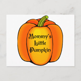 Mommy's Little Pumpkin Postkarte