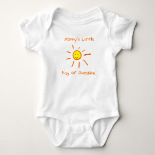 Mommy's Little Ray of Sunshine Baby Strampler