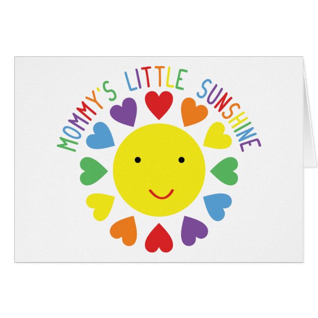 Mommy's Little Sunshine (Vorderseite (Horizontal))